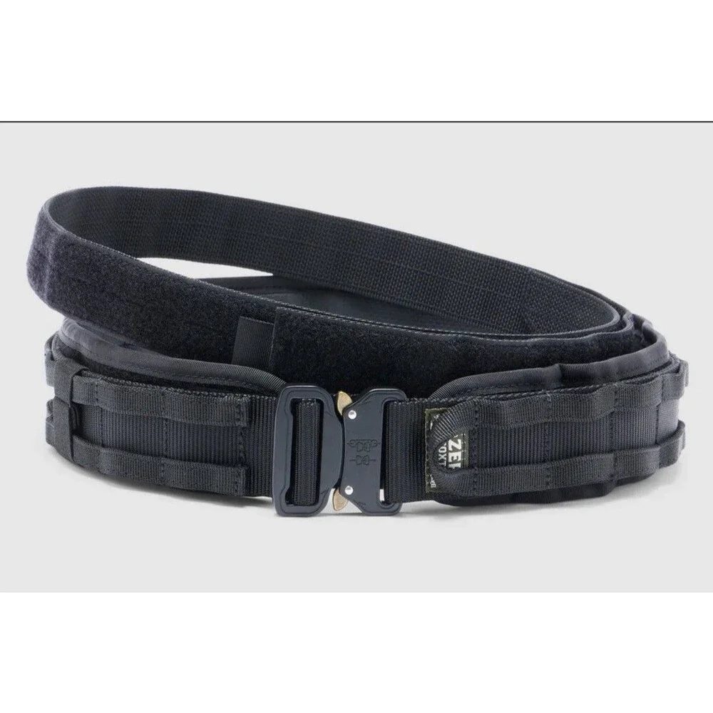 Zero Foxtrot TAC Belt System Black Mens Size Large 39-47 Tactical Military Recon